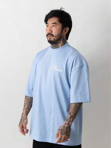 Oversized Company T-Shirt - Celeste - Ver 2