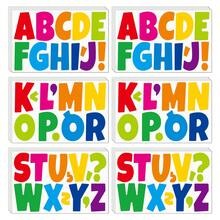 Handgeschriebene Buchstaben Aufkleber (3er Pack Set) DIY Aufkleber mit 7,6 cm Schriftgröße wiederverwendbar, geeignet zum Erstellen von Wörtern, Slogans und verschiedenen DIY-Bedürfnissen, ideal für Einschulung, Geburtstagsfeiern, Schlafzimmer-Dekoration, Büro-Dekoration und Feste