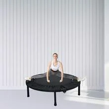 40 Inch Mini Exercise Trampoline For Adults Or Kids ,Indoor Fitness Rebounder Trampoline With Safety Pad