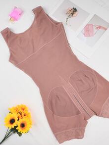 塑身衣，束腰，收腹，提臀，一体式拉链纽扣塑身衣