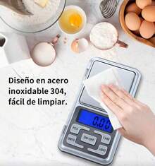 Digital Scale, Maximum 10 Kg, Kitchen Scale, Mini Scale For Food Or Small Items - Multicolor - View 5