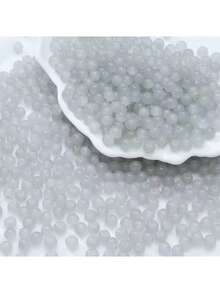 50Pcs 8mm Galaxy Glitter Round Beads Resin Loose Spacer Beads For Jewelry Making DIY Bracelet Earring Necklace Accessories