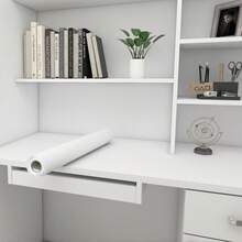 1 rouleau de papier peint de couleur unie, autocollant de décoration de chambre à coucher imperméable et anti-humidité, papier peint amovible et réutilisable, papier peint de rénovation d'armoire de cuisine, papier peint de réfection de meuble d'armoire, autocollant de changement de bureau, stickers muraux, décoration murale, papier peint autocollant