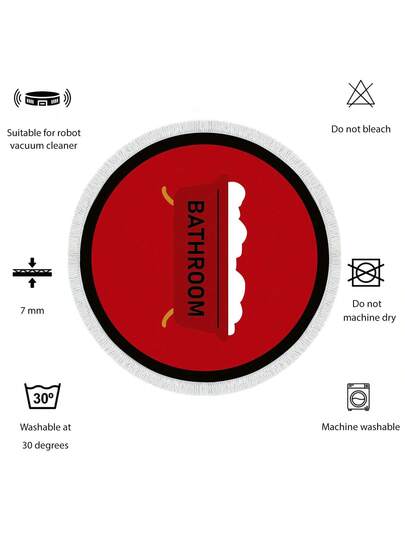 MADE IN TURKEY Pearl Digital Non Slip Printed Turkish Vloerkleed AL4016 Zachte Touch, Washable Tapijt Felt Backing Moderne ative Vloer Mat, Living Room, Bedroom, Bathroom, Hallway Or Entryway Available In Many Sizes Quick Drying, Highly Absorbent, Soft, Com Tafel Both Indoor Outdoor view 5