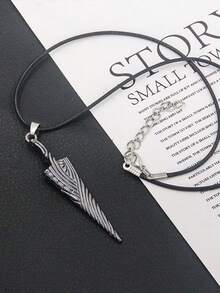 1pc Hollow Knight Pure Nail Necklace Pendant, Bone Nail Model Keychain, Suitable For Daily Wear, Best Jewelry Gift For Women And Men