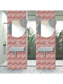 20pcs/Set, European & American Style Waterproof Anti-Oil Decorative Ceramic Tile Stickers, Suitable For Kitchen, Bathroom, Vanity Wall Stickers Room Decor Wall Decor Wall Sticker Bedroom Decor Kitchen Decor Home Decor