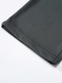 2 件套男士休闲直筒裤，宽松简约百搭运动裤，春秋 - 彩色 - 查看 11