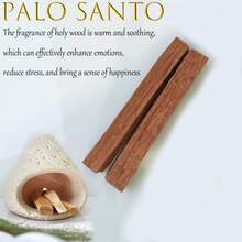 1/3/5pcs Natural Peruvian Palo Santo Wood Sticks, Aromatic Smoke, Creates Ambiance, Suitable For Meditation, Spiritual Cleansing, Holiday Gifts, Christmas, Halloween, Easter - Multicolor - View 5