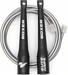 Cuerda de saltar para entrenamiento físico y cardiovascular - Cuerda de saltar de boxeo de cuerpo completo diseñado profesionalmente - Cuerda de saltar de PVC de 5 mm sin enredos, - Verde militar - Ver 6