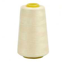 40 种颜色可选，3000 码/卷涤纶缝纫线，锥形设计（红色/橙色/黄色/绿色/青色/蓝色/紫色/黑色/白色），缝纫配件 - 彩色 - 查看 16