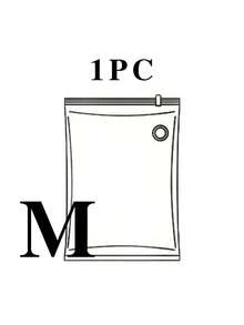 1/10 piezas Bolsas de compresión al vacío, Bolsas de almacenamiento al vacío, Bolsas con cremallera al vacío, Bolsas de equipaje de ahorro de espacio, Sacos de compresión de viaje, Organizadores de prendas plegables, Bolsas de almacenamiento de armario para ropa, ropa de cama, ropa de invierno - 75% de ahorro de espacio, a prueba de humedad, resistente a insectos