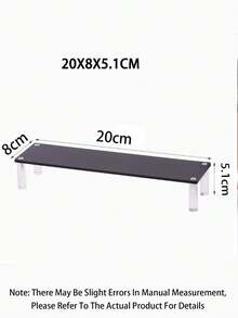 1 件亚克力梯形展示架，3 层梯形展示架，家居收纳展示架珠宝化妆品展示架，多层收纳透明展示架蛋糕架香水架