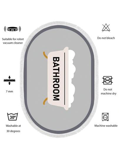 MADE IN TURKEY Pearl Digital Non Slip Printed Turkish Vloerkleed AL4016 Zachte Touch, Washable Tapijt Felt Backing Moderne ative Vloer Mat, Living Room, Bedroom, Bathroom, Hallway Or Entryway Available In Many Sizes Quick Drying, Highly Absorbent, Soft, Com Tafel Both Indoor Outdoor view 5