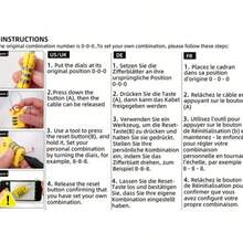 1 TSA-Approved Luggage Lock, 3-Digit Combination Padlock, Suitable For Suitcases, Backpacks, Lockers, Etc. - Multicolor - View 8