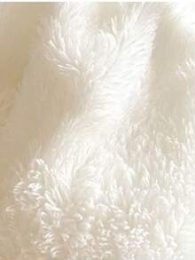 Edredón De Invierno, Aborregado por atras,  Edredón de Cachemira, Otoño E Invierno Edredón De Felpa Gruesa Cálida Edredón Reversible C,150x200cm - Verde Oliva - Ver 3