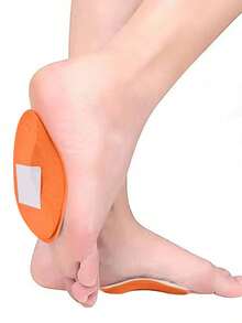 QKC 1 pereche de branțuri interioare cu amortizare EVA, tampoane pentru pantofi care absorb șocurile, potrivite pentru pantofi sport, pantofi casual și pantofi sport