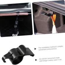 In-Car Hook, Car Seat Back, Trunk, Fishing Rod, Umbrella, Towel, Multi-Functional Fixed Rack, Multi-Functional Car Storage Hanging Rack