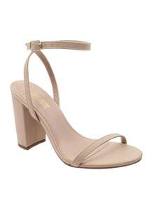 Sandália Feminina Salto Bloco Alto Social Confortável Festa