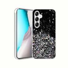 Fashion Starry Sky Glitter Phone Case For 56 A36 A26 A16 A15 A35 A55 A54 A34 A14 5G Cover - 紫色 - 查看 11