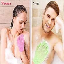 Exfoliating Bath Gloves, Reusable Shower Gloves For Scrubbing, Back Massage And Body Exfoliation, Body Cleansing Accessories, 1/10/20/30 Pcs, Suitable For Bathing, Face, Spa, Hand Washing, Deep Dead Skin Removal
