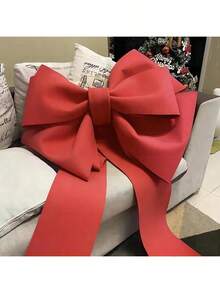 1 قطعة فرنسية كبيرة الحجم، طقم فرنسي وردي/أحمر ديكوري ضخم مصنوع من مادة EVA، للاستخدام في عيد الميلاد والأعراس وحفلات الاحتفال وديكور المتاجر وأقواس الزفاف وعيد الحب وعيد الميلاد وديكور الغرف والأبواب والجدران المنزلية وديكور الحفلات المناسبة