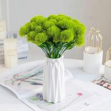 1/5/20/30 buc. 10,2 inch păpădie verde plante artificiale plante false, dovleac, flori artificiale buchet de piese centrale din plastic pentru decor de toamnă, decor de vară, decor de toamnă pentru cameră de nuntă acasă hotel petrecere eveniment cadouri de Anul Nou aranjament floral portabil acasă/dormitor/camera de zi/decorare masă/buchet miresei/grădină exterioară