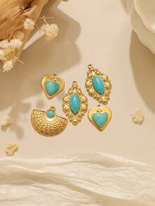 1pc/Pack 304 Stainless Steel Hollow Fish Design Pendant, Fashionable Versatile Accessory Keychain