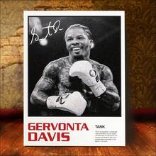 1 pieza, Póster de boxeo de Gervonta Davis sin marco, Arte en lienzo de Tank Davis, Abdul Wahid Tank - Multicolor - Ver 8