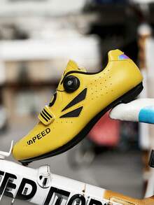 Unisex Casual Cycling Athletic Shoes,Anti-Slip And Wear-Resistant,Lightweight And Breathable For Couple - Yellow - View 5