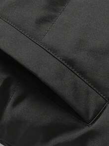 Herbst/Winter Thermisch gefütterter Steppmantel für Herren, Stehkragen, windundurchlässig, warm