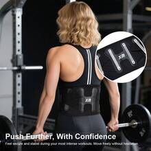 1 Stück Professionelle 4-Stangen Lendenwirbelstütze - Fortschrittlicher Lendengurt für schweres Heben, Bewegungsmangel, Arbeiter - Atmungsaktives Design für Männer & Frauen, Büro & Zuhause