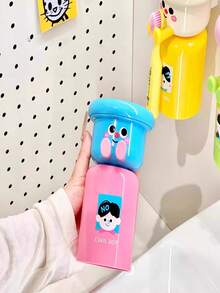 1 buc/2 buc/3 buc suport magnetic pentru periuță de dinți, suport magnetic neperforat pentru periuță de dinți de baie, mare, cu cană magnetică