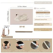 1 幅带框/帆布墙面艺术，一套 9 件儿童房粉色墙面装饰：复古儿童房装饰粉色艺术套装儿童房复古女孩房装饰家居房间装饰带框墙面艺术带框墙面装饰房间装饰家居装饰墙面装饰浴室装饰 - 彩色 - 查看 44