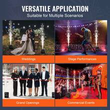 Cold Spark Firework Machine X2 500W 6.6-13ft Stage DJ Wedding Event Party - 查看 6