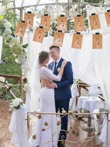 Juegos de ducha nupcial, el conjunto de juegos de regalo del vestido de la novia - Incluye 10 tarjetas y 10 lápices blancos para adivinanzas interactivas de los invitados, juegos de despedida de soltera, juegos de gallina, adecuados para decoraciones de fiestas de bodas y juegos interactivos divertidos para invitados, juegos de boda para diversión, artículos de fiesta DIY decoración de Halloween, Navidad y suministros para fiestas de cumpleaños - Multicolor - Ver 2