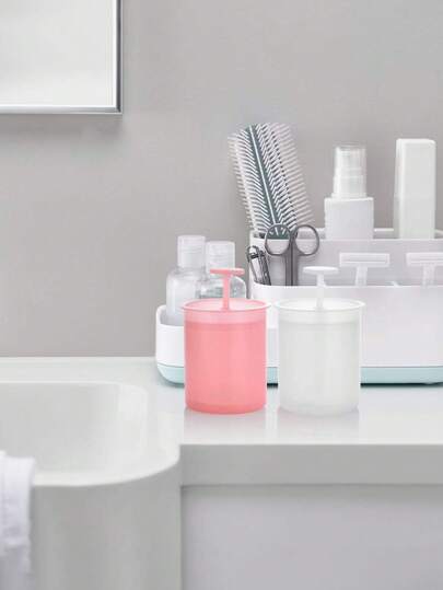 White Foam Cup Whip Bubble Maker Home Travel Face Washing Facial Cleanser Foaming Cup Skin Care Foams Maker Portable Cleanser Foam Maker Facial Cleansing Washes Skin Care Tool