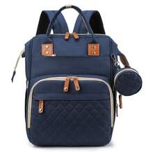 Mochila Cambiadora Para Bebé Con Cambiador, Multifunción, Portátil, Impermeable, De Gran Capacidad, Para Viajes, Organizador De Artículos Para Bebé, Búsqueda De Registro De Nacimiento, Bolsas De Pañales Para Niños Y Niñas, Regalos Para Baby Shower, Regalos Esenciales Para Recién Nacidos - 藏蓝色 - 查看 7