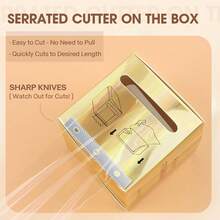 Envoltura de plástico para tatuajes, especial para cejas y labios en salones de belleza, con rollo pequeño de envoltura de plástico, película auxiliar para cubrir cejas. Adecuado para salones de belleza profesionales.