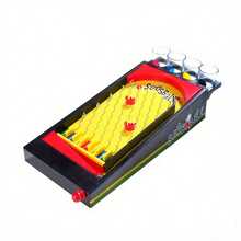 طاولة لعبة البنغ بونغ المحمولة - بدون الحاجة إلى طاقة، لعبة حفلات بلاستيكية متينة، مناسبة للبارات والكاريوكي والمنزل والاستخدام الخارجي - لعبة شرب وترفيه ممتعة مع كرات وأكواب ملونة، طاولة لعبة الحفلات، لعبة بار، إعداد لعبة حيوي، سهلة الإعداد، ملحق ترفيهي، مخطط حفلات، تصميم لعبة ممتع، سهل الإعداد، لعبة خفيفة الوزن، بدون أسلاك، لعبة محمولة، تجمع اجتماعي، تجمع عائلي - متعدد الألوان - مشاهدة 8