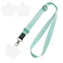Dây đeo điện thoại 2 chiếc - 1 dây đeo cổ có thể điều chỉnh, 1 dây đeo cổ tay, 2 miếng đệm, Dây đeo chéo đa năng cho điện thoại di động tương thích với hầu hết các điện thoại thông minh (Nhiều màu) - Nhiều màu - Xem 7