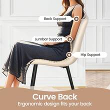 Extendable Dining Table And Chairs Set Of 4, Oval Mable Effect Table With Upholstered Chairs For Dining Room (Beige PU, Set Of 4) - White Marble Table + 4 Beige PU Chairs - View 9