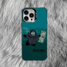 South P-Park Cartoon Phone Case Covercompatible with  16,15,14,13,12,11,8,7,Pro,Max,Plus,Mini,XS,SE Anti Fall Black Matte Hard,Covercompatible with  17 Hülle, 17 pro Hülle, 17 promax Hülle - Z2 - Übersicht 11