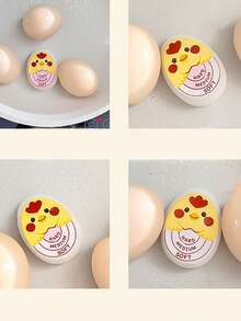 1pc/2pcs Color Changing Egg Timer - Precisely Measures Soft And Hard-Boiled Eggs Through Sensitive Indicator - Multicolor - View 12