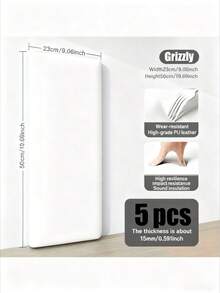 5/10pcs Soft Cushion Headboard, Wall-Mounted And Peel-Off Ready-To-Attach Headboard, Background Wall Decorative Board, Soundproof DIY Wall Board, Modern Bedroom Design Wall Board,3D Wall Board