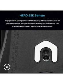 Logitech Ratón inalámbrico para juegos G502 X LIGHTSPEED, sensor HERO de última generación, conmutación fluida entre dispositivos, interruptores híbridos óptico-mecánicos, batería inalámbrica de larga duración, diseño ergonómico, color negro - Negro - Ver 6