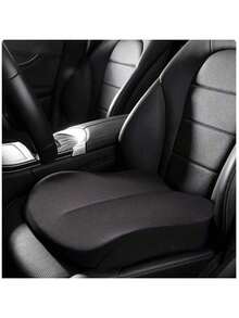 1件/2件记忆海绵汽车座垫 - 人体工学汽车座椅、办公椅、实验室凳、轮椅、飞机椅、办公椅、电脑椅座垫 - 黑色 - 查看 12