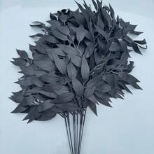 1PC/3PCS/6PCS/10PCS 58cm Artificial Eucalyptus Leaves, Fake Plant Eucalyptus Stem For Diy Flower Wall, Scene Layout, Living Room And Bedroom Vase Flower Arrangement, Wedding, Party Decor,Desk Stuffing.Autumn And Spring Leaf Harvest ,,Room Decor,Home Decor,Kitchen Decor,Wedding Decor,Table Decoration,Centerpieces,Office Decor,Garden Decor,Outdoor Decor