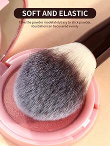 MAANGE 6/8/13件套专业双头化妆刷套装,包含斜角粉底刷、轮廓刷、腮红刷、散粉刷、眼影刷、遮瑕刷、高光刷、晕染刷和化妆海绵。刷毛柔软,便于携带,是送给女性和女孩的理想礼物。全套化妆刷套装,精美化妆礼盒。 - 咖啡棕 - 查看 11