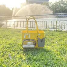 6 PCS Organizer Holder For Bog Bag Accessories Compatible With Bogg Bags Phone Holder Clear Pouch Insert Keychains Hooks - Xám nhạt - Xem 7