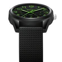 Reloj de mujer BIDEN, movimiento de cuarzo analógico, resistente al agua 30M, adecuado para enfermeras/médicos/profesionales médicos, manecilla de segundos luminosa, esfera fácil de leer, reloj de señora - Negro - Ver 3